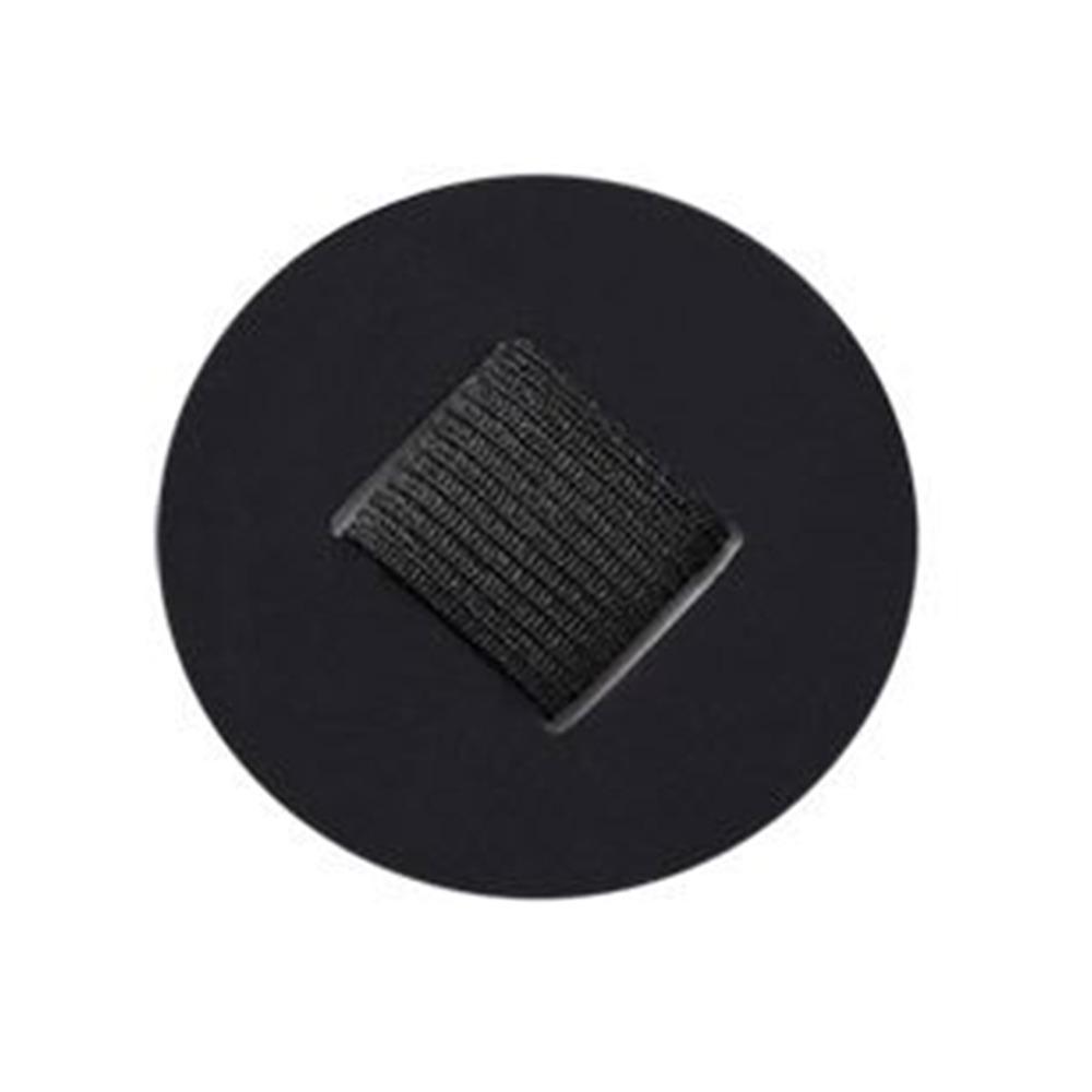 Circle Hair Band Pad Heart With Elastic Band Self-Adhesive Pen Clip Not Easy Fall Off Leather Decorative Hair Band