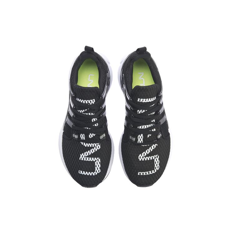 New LiNing Crazy Run X Cushioning Rebound Low Top Running Shoes Women's Standard Black