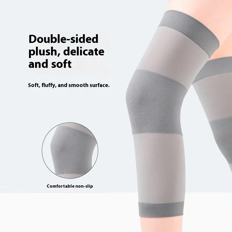 Women's & Men's Summer Thin Knee Protectors Invisible Leg Warm Joint Guards for Air Conditioning Room Fitness Safety