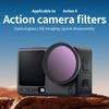 ND&CPL Filters Set For DJI Osmo Action6 UV ND8 ND16 ND32 CPL BLACK MIST 1/4 Macro Filters Neutral Density Camera Lens ND Filter