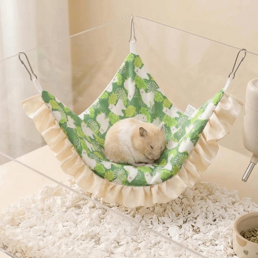 Metal Small Pet Hammock Compact Corner Bed Breathable Guinea Pig  For Squirrel