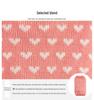 Pet Peach Heart Slim Fit Dog Sweater, Round Neck