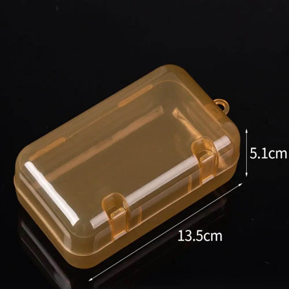 Square Plastic Transparent Storage Box Jewelry Beads Container Power Tools Accessories Box Small Items Sundries Organizer Case