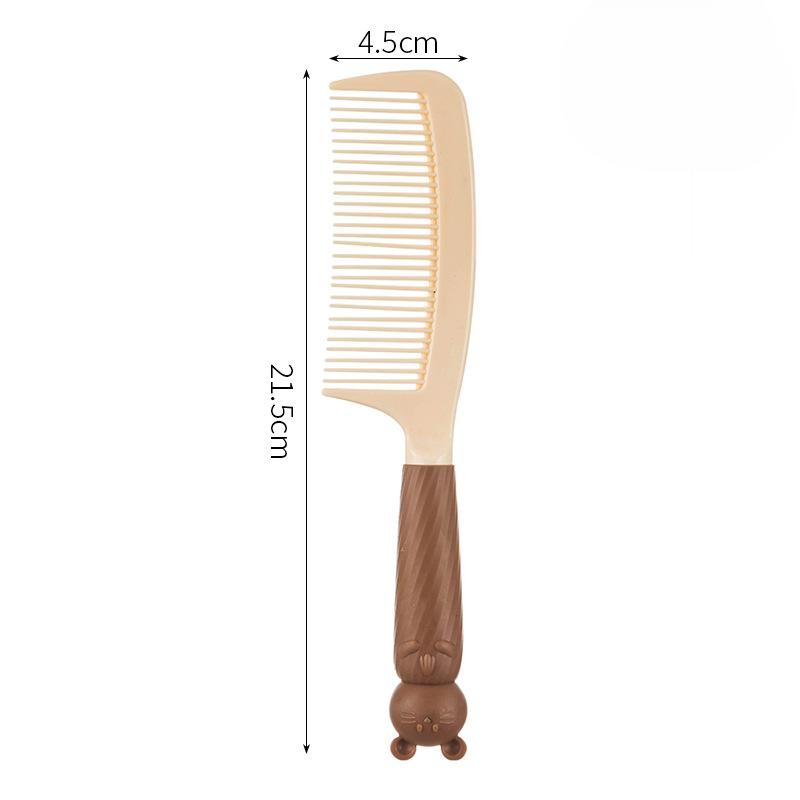 Cartoon Cat Comb Mirror Air Cushion Comb Massage Comb Portable Anti-static Fluffy Hair Comb for Women Air Bag