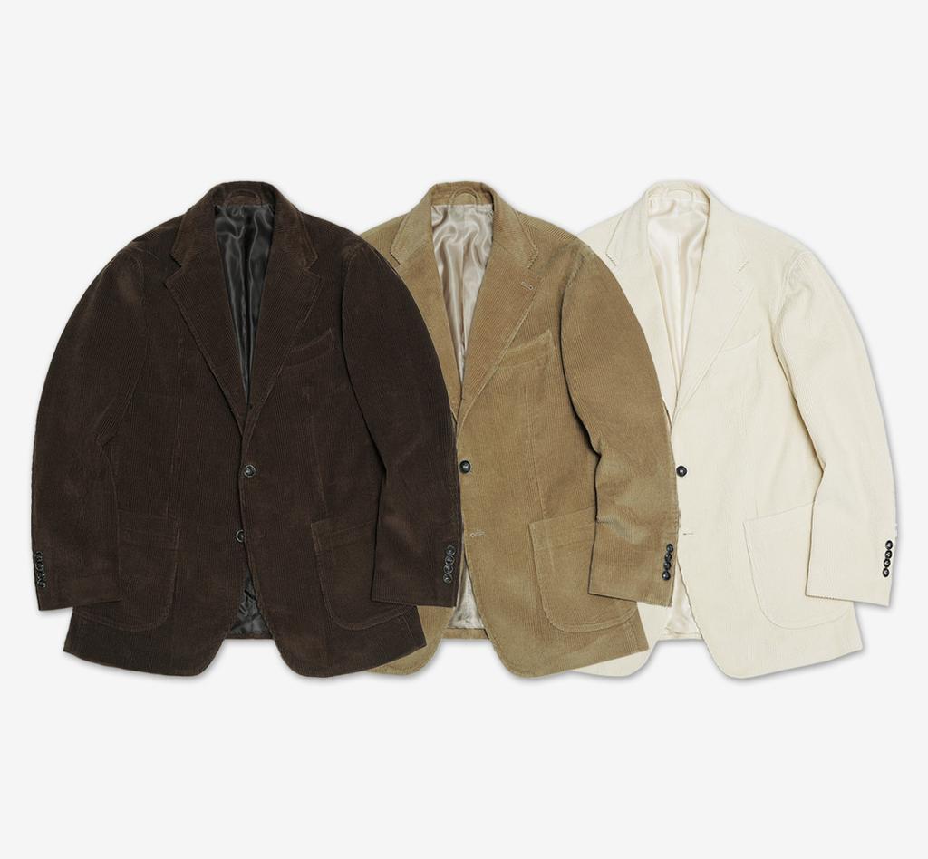 Sortie 410 Corduroy Washed Jacket (Beige)