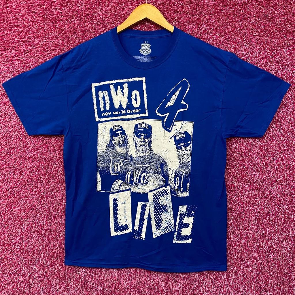 WWE New World Order nWo 4 Life T-Shirt Large Unisex T-Shirt
