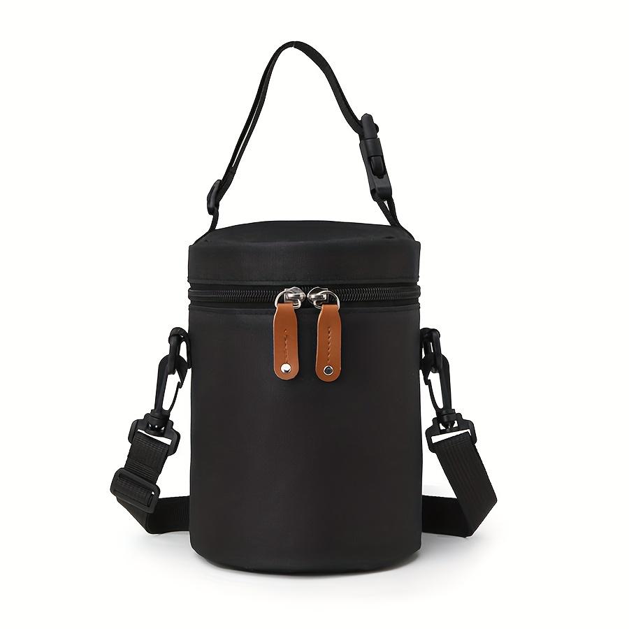 1pcs Bucket Bag Insulation Polyester Cooling Bag Portable Bottle Large Capacity Bag Water Splash Bag