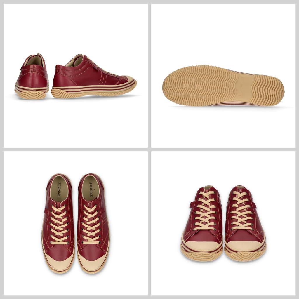 Spingle SP-417 Brick Men's Sneakers, Size M (25.5cm)