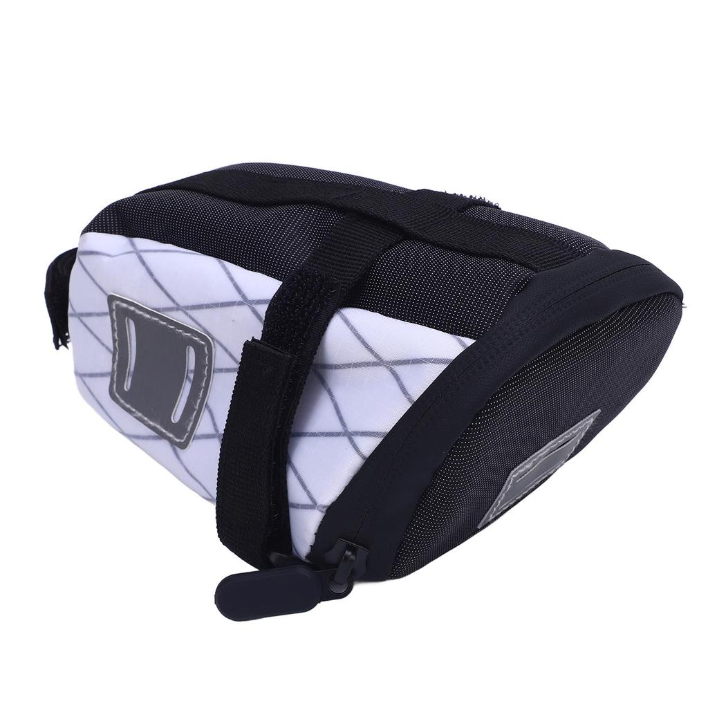 Bike Saddle Bag 1.3L Capacity Rainproof Hard Wearing Cycling Under Seat Pouch for Mountain Road