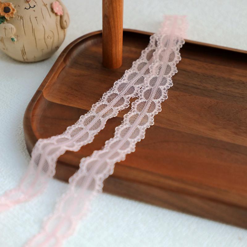 Colorful Polyester Lace Trim for DIY Doll Dress & Lolita Accessories