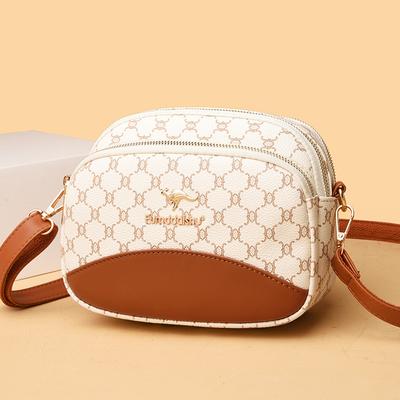 Nová dámská taška retro styl dámská taška přes rameno taška na mobilní telefon módní a lehká