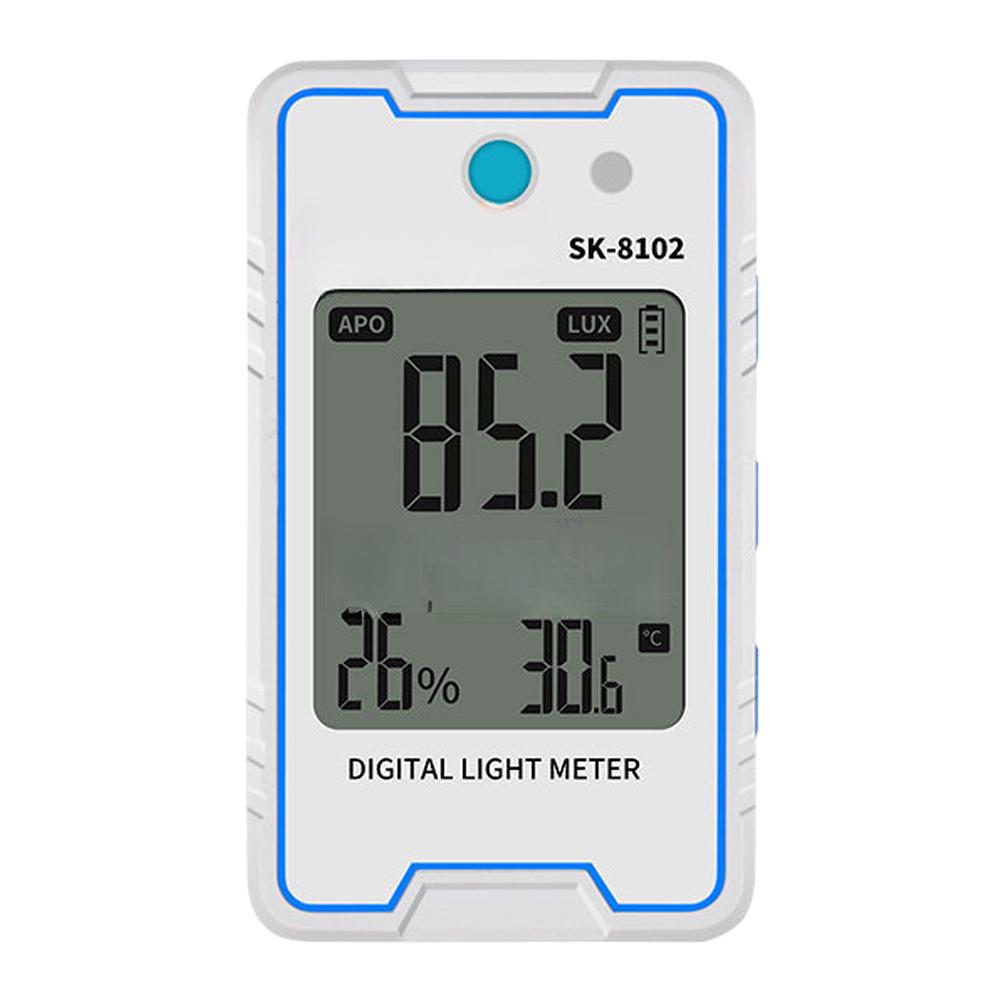 Light Intensity Meter for Stroboscopic Testing Applications 0.1-999900 Lux Flicker 0-99 Percent 10Hz-10kHz Ambient Monitoring