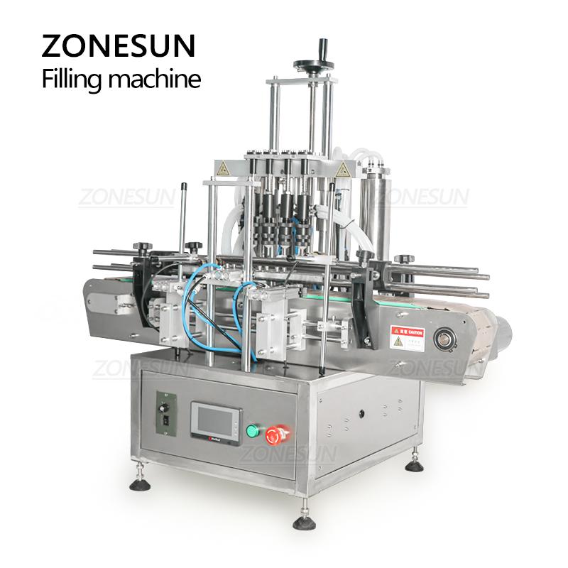 ZONESUN ZS-DTZL500 5-500ml Desktop Automatic Vacuum Liquid Perfume Eye Drops Essential Oil Filling Machine