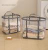 Laundry Hamper for Dorms & Homes Foldable Large-Capacity Mesh Laundry Basket For Dirty Clothes, Socks, and Underwear Storage