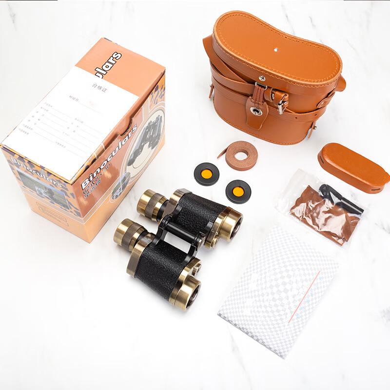 Miling 8x30 Retro Bronze Outdoor Binoculars