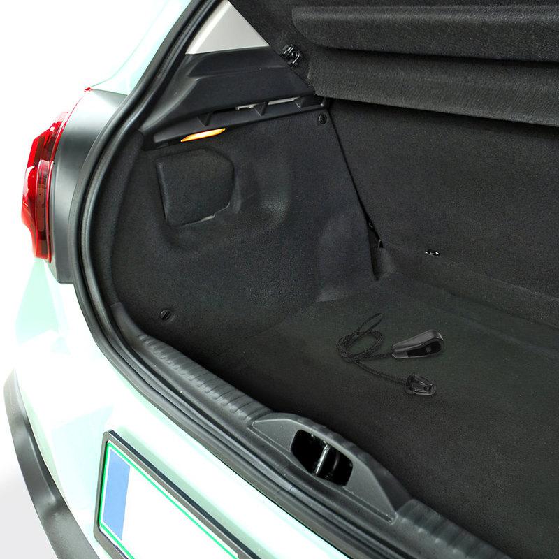 Car Parcel Shelf Strings Rear Trunk Parcel Shelf String Trunk Cover Strap Easy Install Robust Stability Perfect Fit for Most