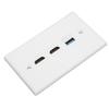 HD Multimedia Interface Ethernet USB Wall Plate 2 Port HD Multimedia Interface Keystone 1 Port USB 3.0 Wall Plate