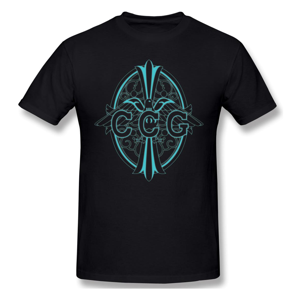 

Tokyo Ghoul CCG Commission Of Counter Ghoul T Shirt Harajuku Plus Size Cotton Custom Short Sleeve Tshirts 3XL чорний