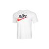 T Shirts Men's White Crew Neck Moderate Straight Fit CK2382-133