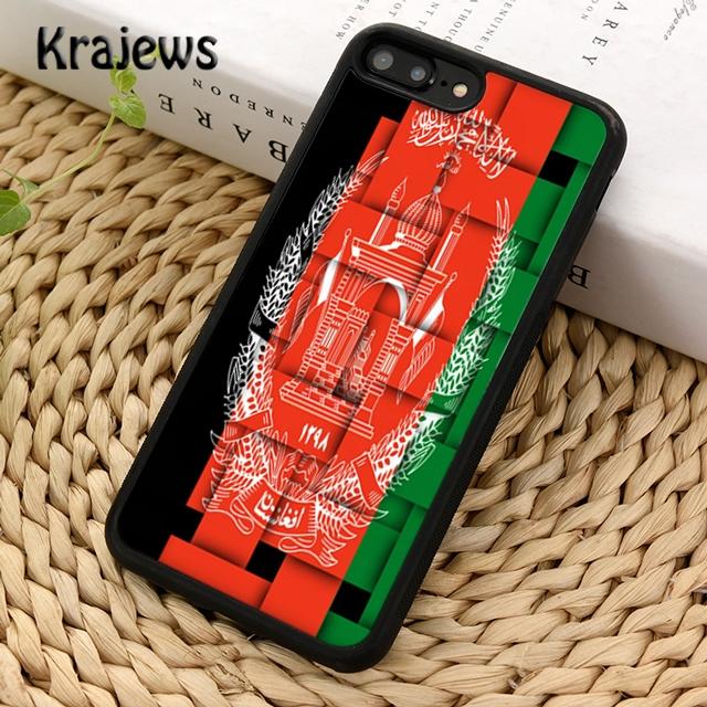 Krajews Afghanistan AF Flag Phone Case Cover For iPhone 14 5 SE 6 7 8 Plus X XR XS 11 12 13 Pro Max Samsung Galaxy S21 S22ultra