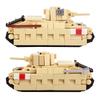 High-Quality Moc Army style Armored combat vehicle High-Quality Car High-Quality Building High-Quality Blocks High-Quality British High-Quality