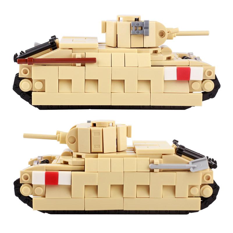 High-Quality Moc Army style Armored combat vehicle High-Quality Car High-Quality Building High-Quality Blocks High-Quality British High-Quality