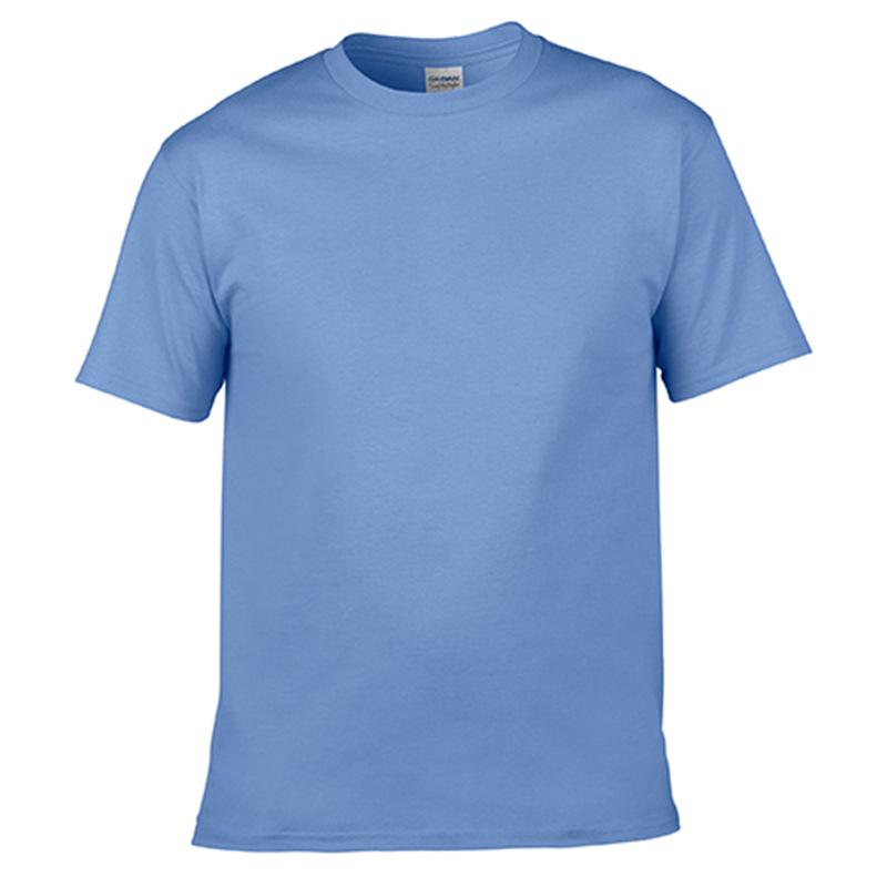 Unisex 150g Cotton Round Neck Short Sleeve T-Shirt with Embroidery/Print Options