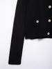 2025 Autumn/Winter New Arrival European & American Style Round Neck Long Sleeve Knit Cardigan