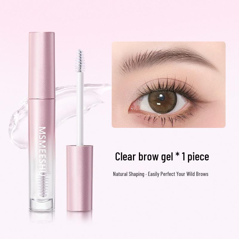 Misu Shu 3D Shaping Eyebrow Gel - Transparent, Waterproof, Sweatproof for Natural-Looking Brows