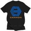New Arrived Black Short Sleeve Brand Cotton Top Cannon Film Mens T-Shirt Size S-3XL Print Tshirts Male Casual Style Tee-shirt
