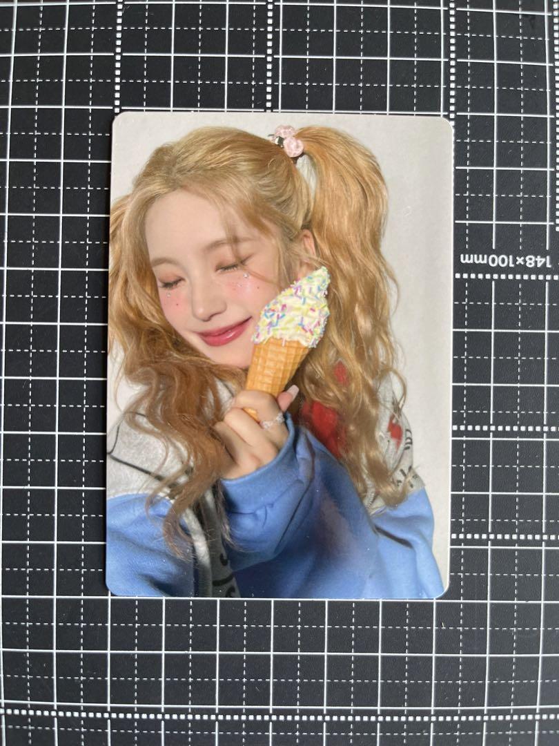 

[USED] ITZY algorithm Lucky Drop trading card Yeji