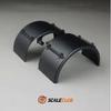 Rc Scaleclub 1/14 Enkele As Spatbord Trailer Vrachtwagen Kipper Vrachtwagen Model Voor Tamiya Lesu Voor Scania Man Actros Volvo Auto Onderdelen