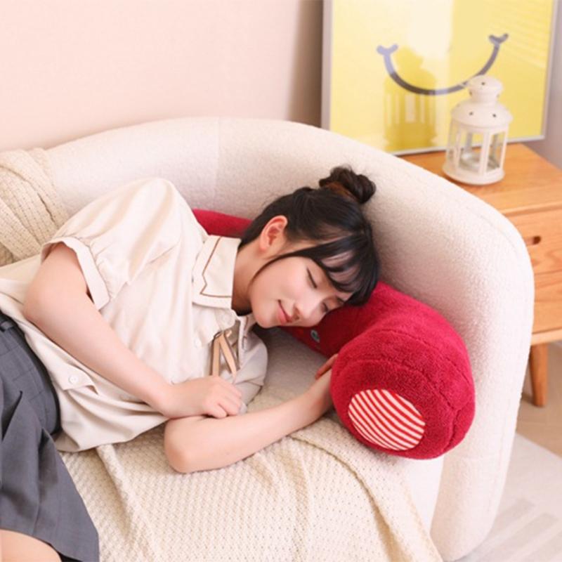 Plush Phone Throw Pillow Funny Telephone Doll Toy Sleep Pillow Christmas Decors for Bedroom Sofa Birthday Gift for Kid