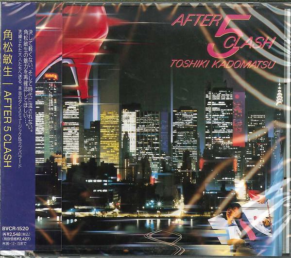 

CD TOSHIKI KADOMATSU - AFTER 5 CLASH BVCR1520 OM 1994 Japan Japanese Pop/Rock