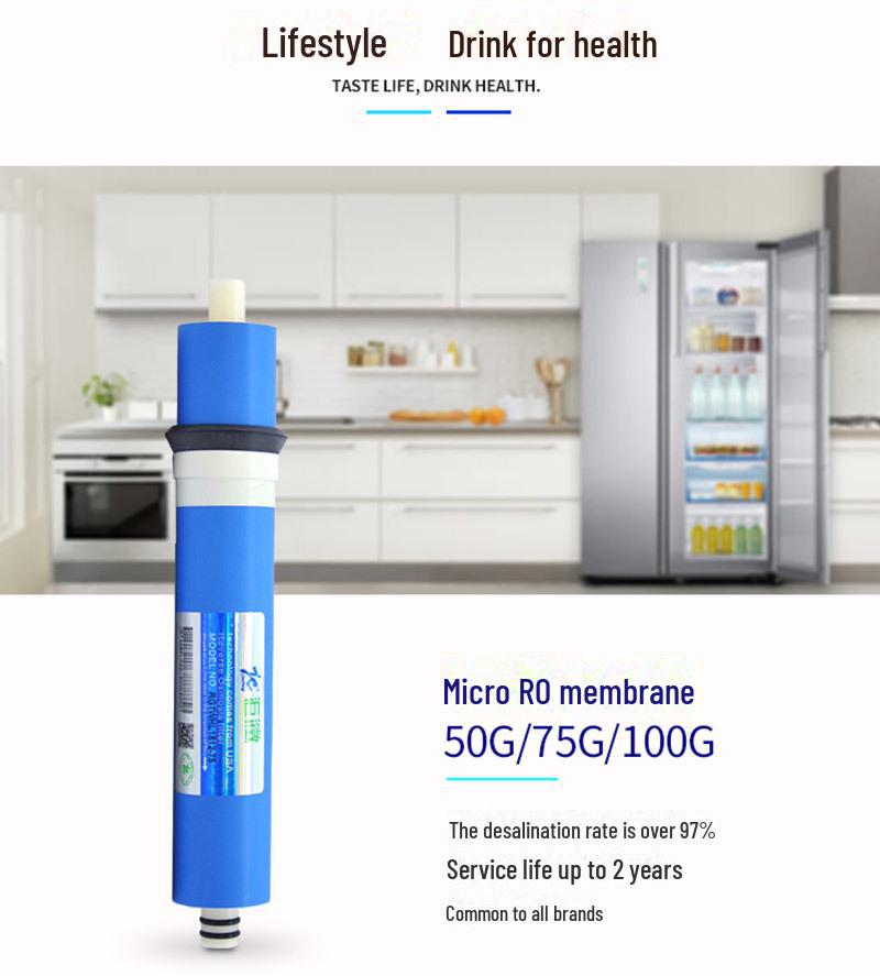 Haushalt RO Wasserreiniger Filtermembran 1812-75G