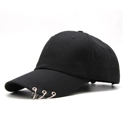 Pin Three Rings Pin Baseball Cap Outdoor Casual Versatile Couple Cap