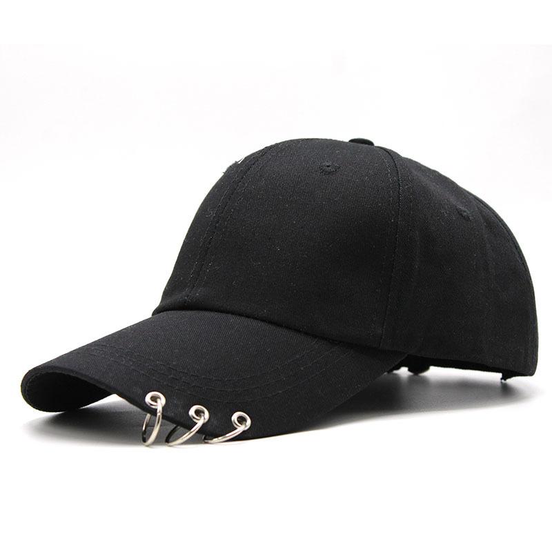 Pin Three Rings Pin Baseball Cap Outdoor Casual Versatile Couple Cap