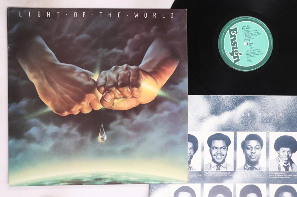 LP Record LIGHT OF THE WORLD  Light Of The World ENVY7 ENSIGN 1979 UK SoulFunk Used