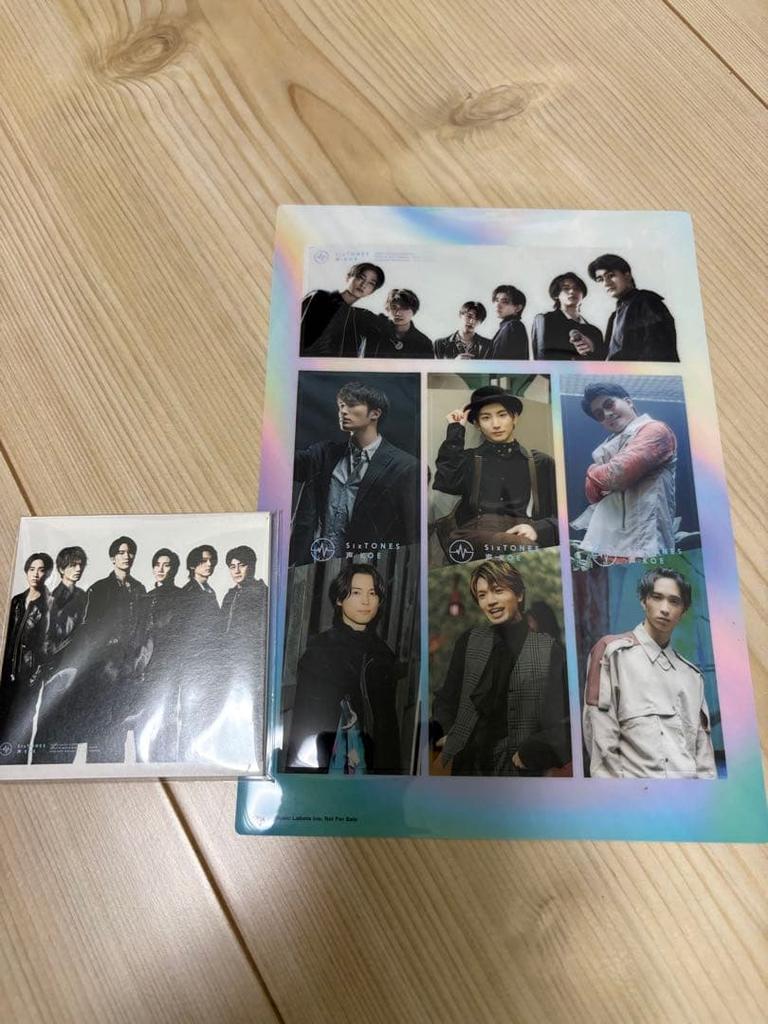 [USED] SixTONES Voice First Press Edition A First Press Edition B (with bonus)