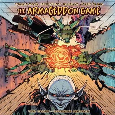 Teenage Mutant Ninja Turtles The Armageddon Game by Vincenzo Federici Hardback Book 9781684059669