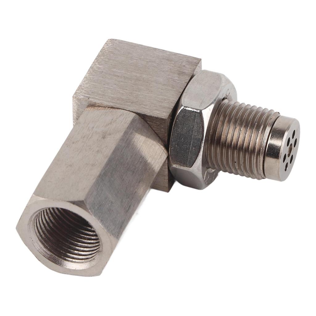 90 Grad Auto Sauerstoffsensor Abstandshalter CEL Bung Fix Motorkontrollleuchte M18X1.5 Katalysator