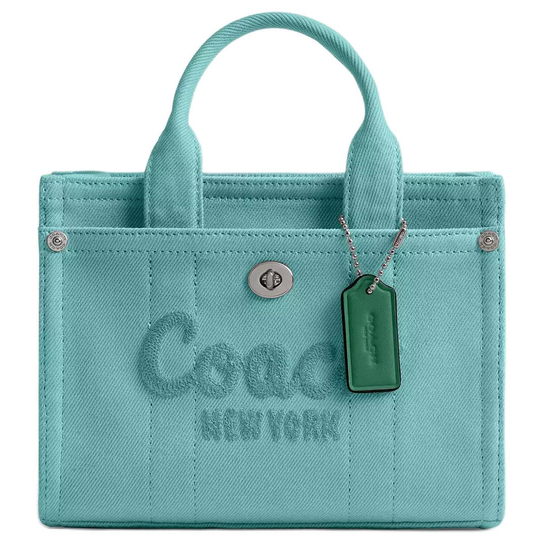 

Coach Cargo 20 Cabas Brand Logo Print Tote Bag Shopping Bag Shoulder Crossbody Handbag Small Women tote Ivy CBF36-LHIVY Basic Set (Bag+Dust Bag)