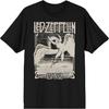 Unisex T-shirt Led Zeppelin Icarus Falling 68 Crew Neck Short Sleeve Men's Black T-Shirt