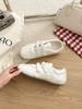 2025 autumn new flat-bottomed Dexun shoes Velcro light, fashionable and comfortable soft-soled versatile sports and leisure shoes