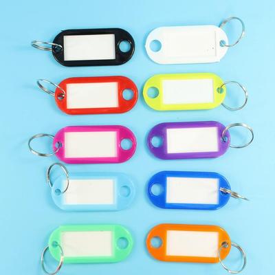 Colored Numbered Keyring and Luggage Tag