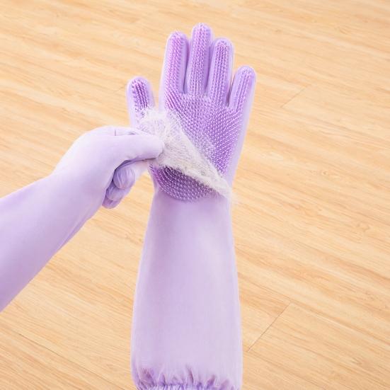 Pet Bathing Gloves, Silicone Hair Removal and Massage Gloves, High-Density Teeth Cleaning Gloves, Pet Grooming Gloves for Cats and Dogs