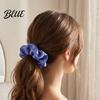 Cloth Hair Ties with Zipper Pocket Scrunchies Hidden for Women, Elastic Tie Convenient Gym Small Items Keys And Coins, Satin Accessories Daily
