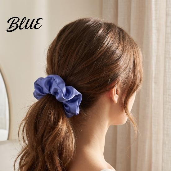 Cloth Hair Ties with Zipper Pocket Scrunchies Hidden for Women, Elastic Tie Convenient Gym Small Items Keys And Coins, Satin Accessories Daily