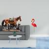 Horse Bird Statue Art Ornament Desk Decoration Collection Resin Sculpture Figurine for Home Decor