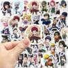 50/100Pcs Naruto Series Character Cartoon Graffiti Stickers, Anime Laptop Car Children's Toy DIY Motorcycle Mobile Phone Decorative Stickers